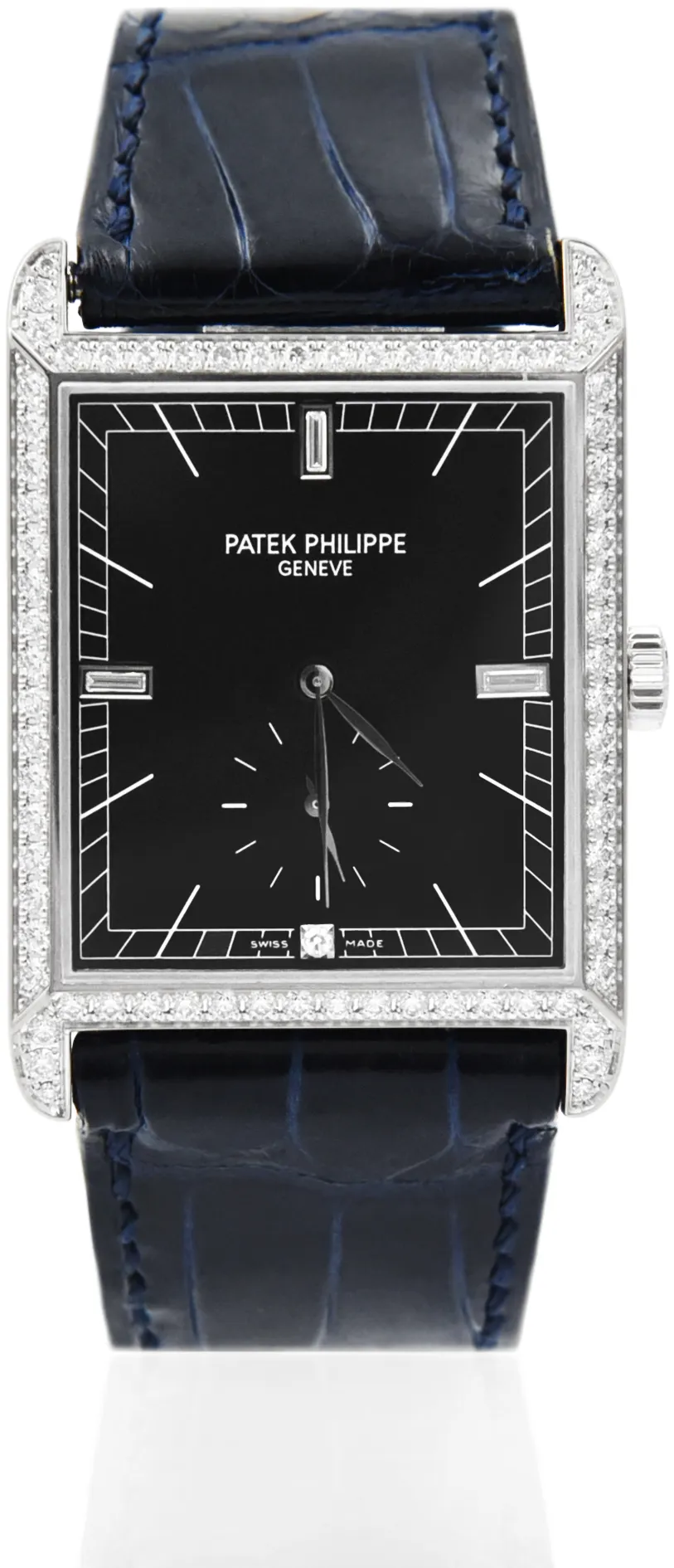 Patek Philippe Gondolo 5112G 30mm White gold Blue Baton