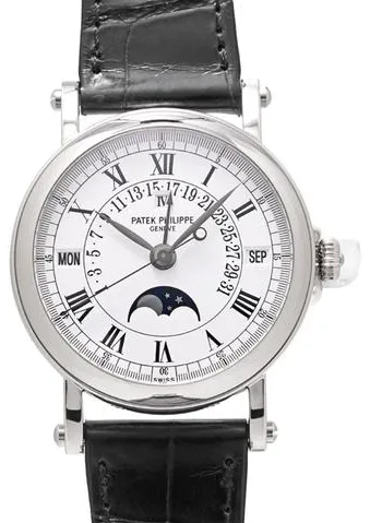 Patek Philippe Perpetual Calendar 5059G-001 36mm White gold White