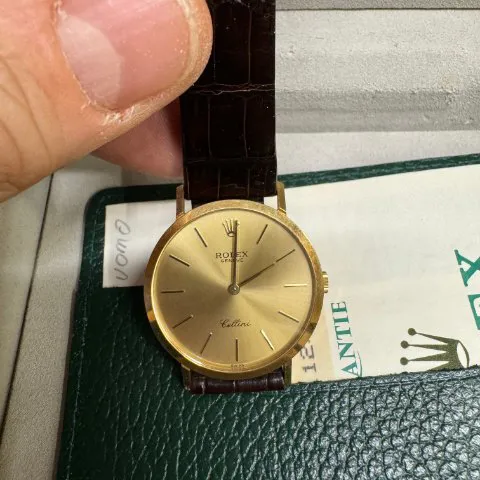 Rolex Cellini 4112 32mm Yellow gold Gold 4