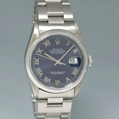 Rolex Datejust 36 16200 36mm Stainless steel Blue 2