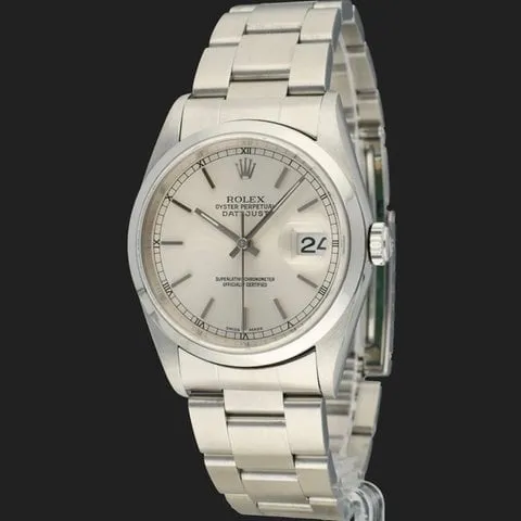 Rolex Datejust 36 16200 36mm Stainless steel Silver