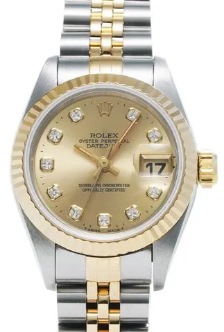 Rolex Datejust 69173G 26mm Yellow gold Champagne