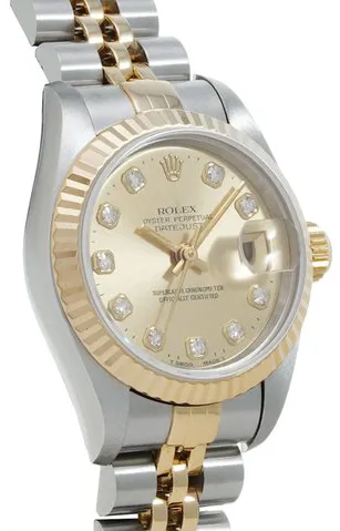 Rolex Datejust 69173G 26mm Yellow gold Champagne 2