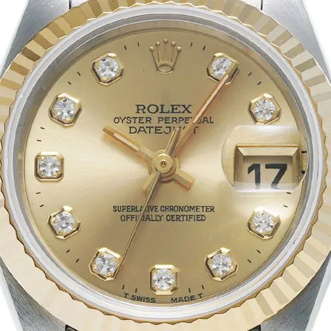 Rolex Datejust 69173G 26mm Yellow gold Champagne 4