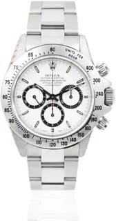 Rolex Daytona 16520 Stainless steel White Baton