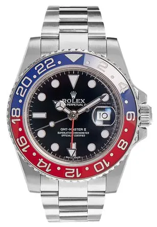 Rolex GMT-Master II 116719BLRO 40mm Stainless steel Black