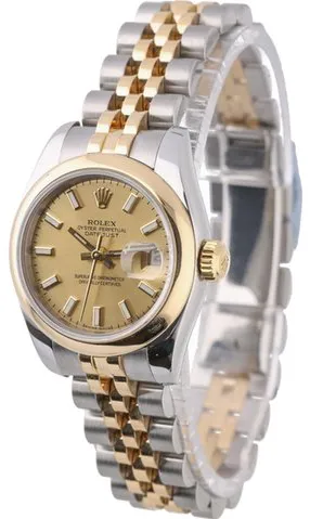 Rolex Lady-Datejust 179163 26mm Yellow gold and Stainless steel Champagne 1