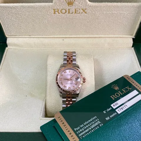 Rolex Lady-Datejust 179171 26mm Yellow gold and Stainless steel Pink 2