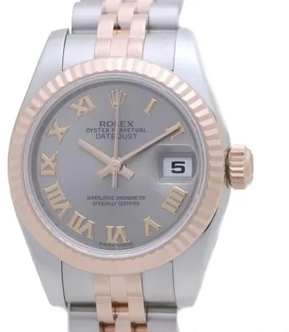 Rolex Lady-Datejust 179171 26mm Stainless steel Grey