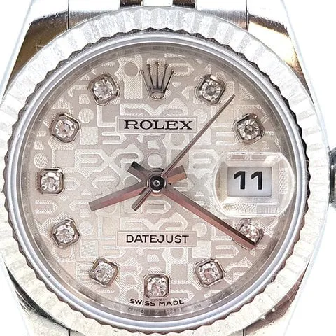 Rolex Lady-Datejust 179174 26mm Stainless steel Silver