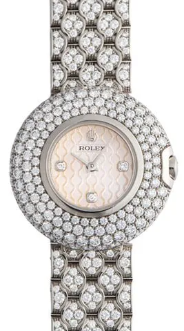 Rolex Orchid 6221/9 26mm White gold Pink