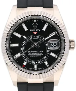 Rolex Sky-Dweller 336239 White gold Black