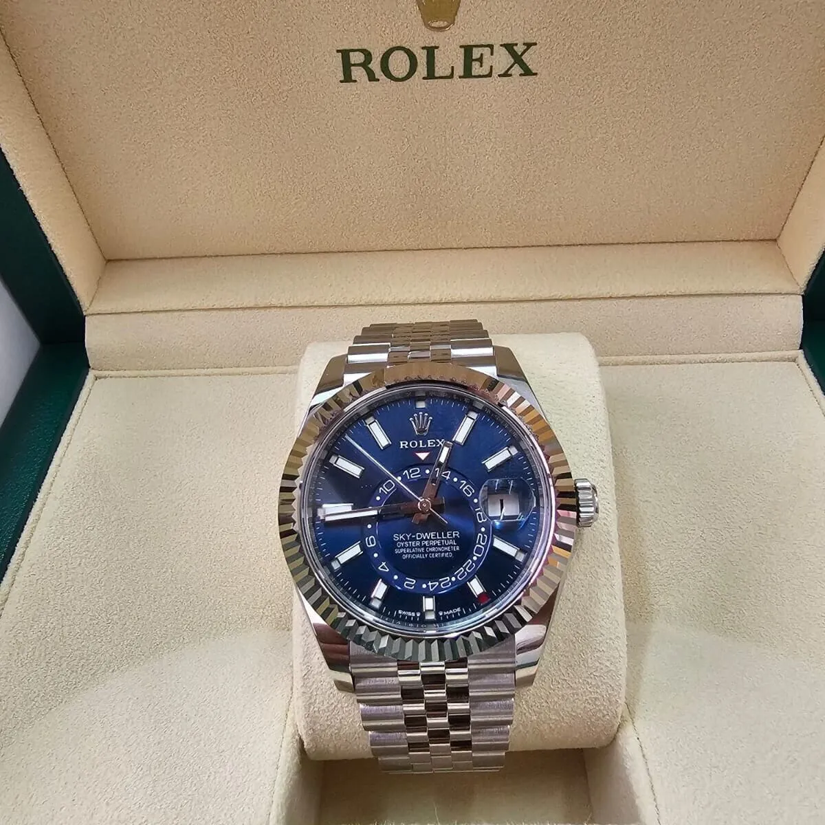 Rolex Sky-Dweller 336934-0006 42mm Steel Blue