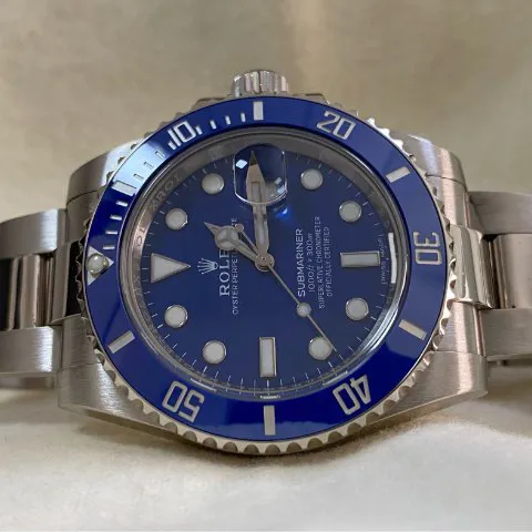 Rolex Submariner 116619LB 40mm White gold Blue 10