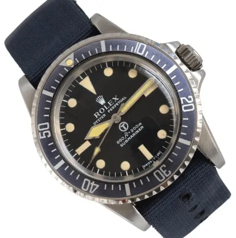 Rolex Submariner 5513 40mm Stainless steel Black