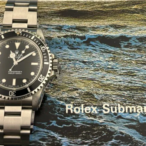 Rolex Submariner 5513 40mm Stainless steel Black 6