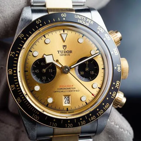 Tudor Black Bay Chrono S&G M79363N-0007 41mm Yellow gold and Stainless steel Golden 8