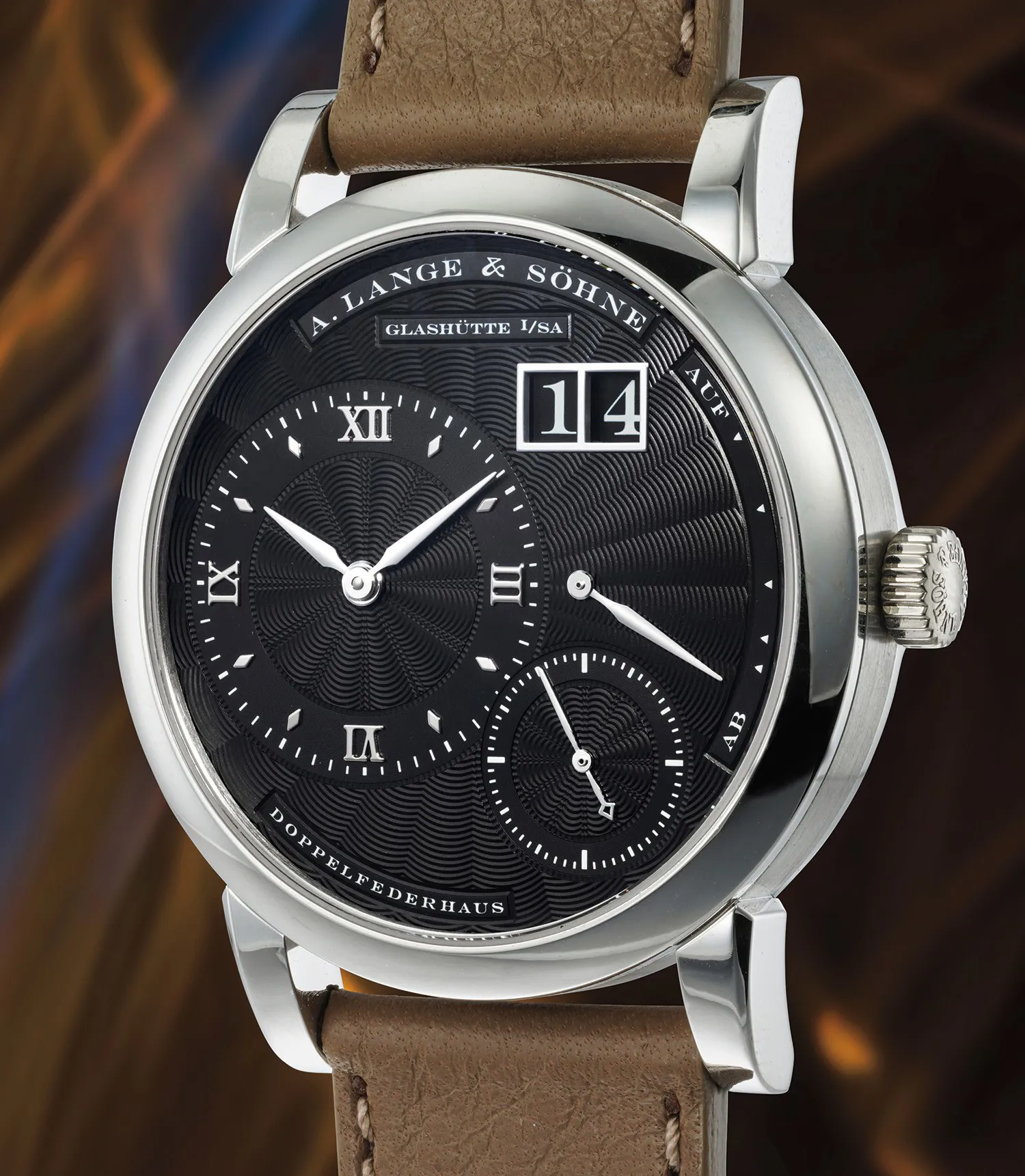 A. Lange & Söhne Lange 1 101.062 38.5mm Platinum Black