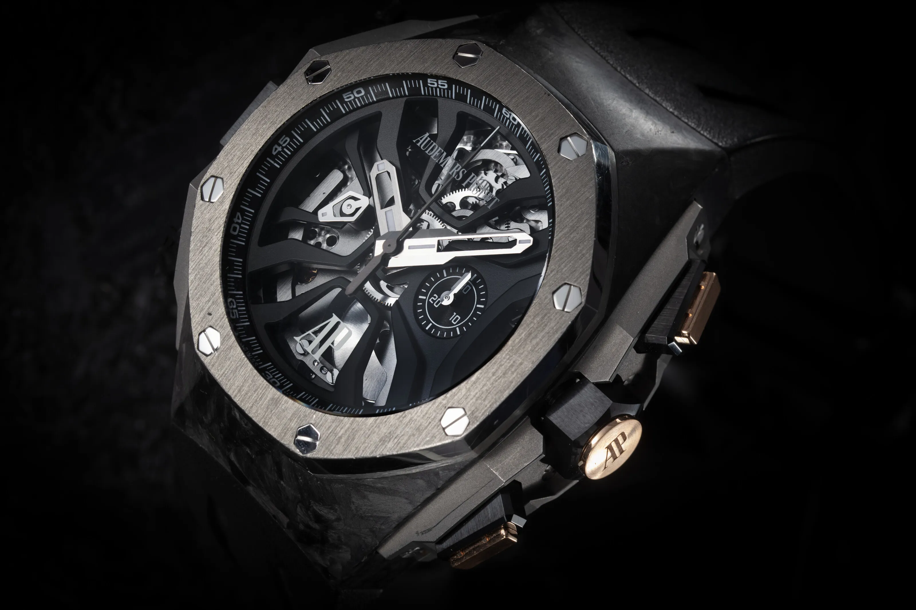 Audemars Piguet Royal Oak Concept 26221FT 44mm Carbon fiber and Ceramic and Rose gold and Titanium Skeletonized 1