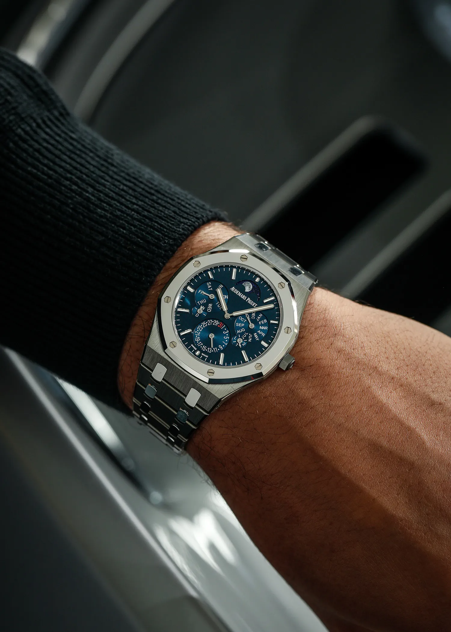 Audemars Piguet Royal Oak Perpetual Calendar 26586IP.OO.1240IP.01 41mm Titanium and platinum 3