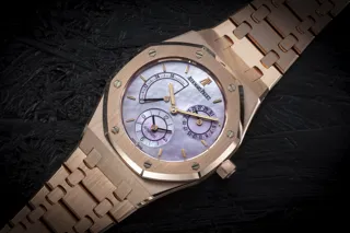 Audemars Piguet Royal Oak Dual Time 25730OR Rose gold White