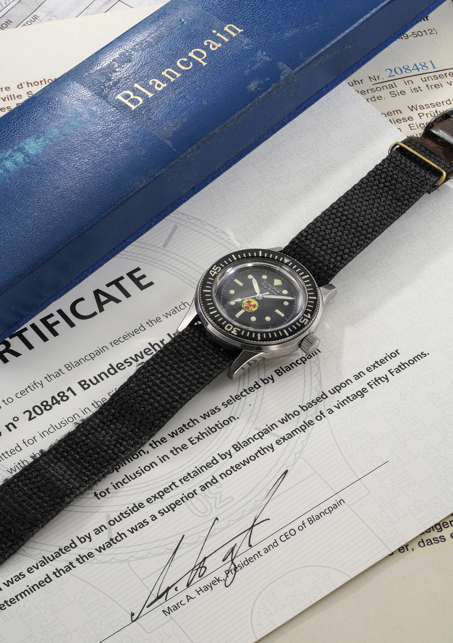 Blancpain Fifty Fathoms No Radiation 41mm Stainless steel Black 1