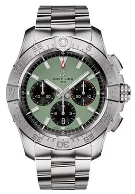 Breitling Avenger AB0147101L1A1 44mm Stainless steel Green