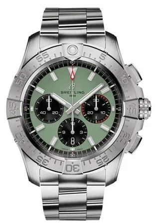 Breitling Avenger AB0147101L1A1 44mm Stainless steel Green