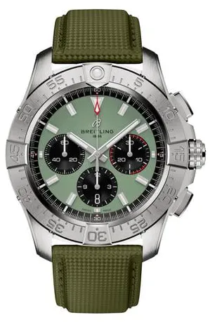 Breitling Avenger AB0147101L1X1 44mm Stainless steel Green