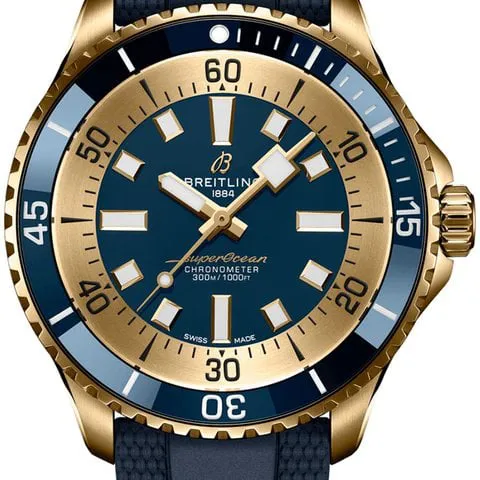 Breitling Superocean N173761A1C1S1 44mm Bronze Blue