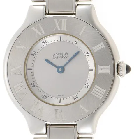 Cartier Must 21 W10110T2 30mm Stainless steel Silver