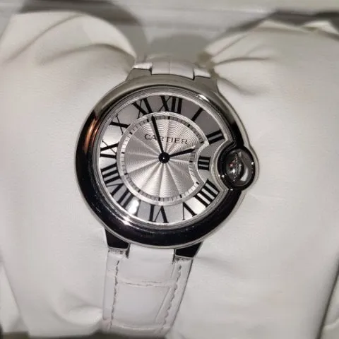 Cartier Ballon Bleu 3653 33mm Stainless steel Silver