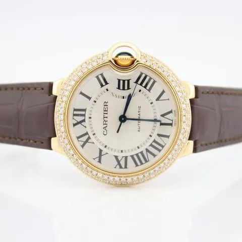 Cartier Ballon Bleu W6900356 36mm Yellow gold Silver 1