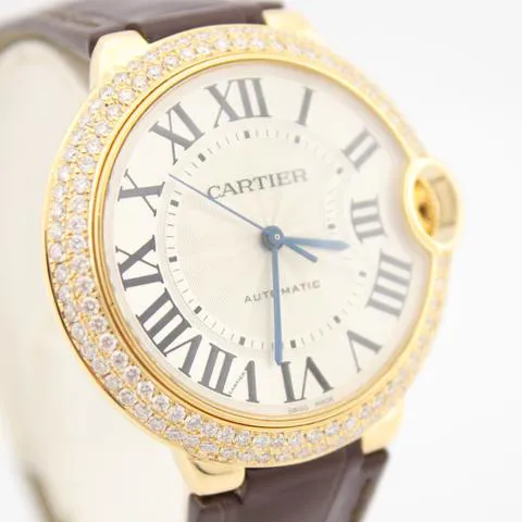 Cartier Ballon Bleu W6900356 36mm Yellow gold Silver 3