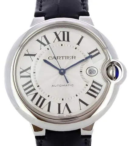 Cartier Ballon Bleu W69016Z4 42mm Stainless steel Silver