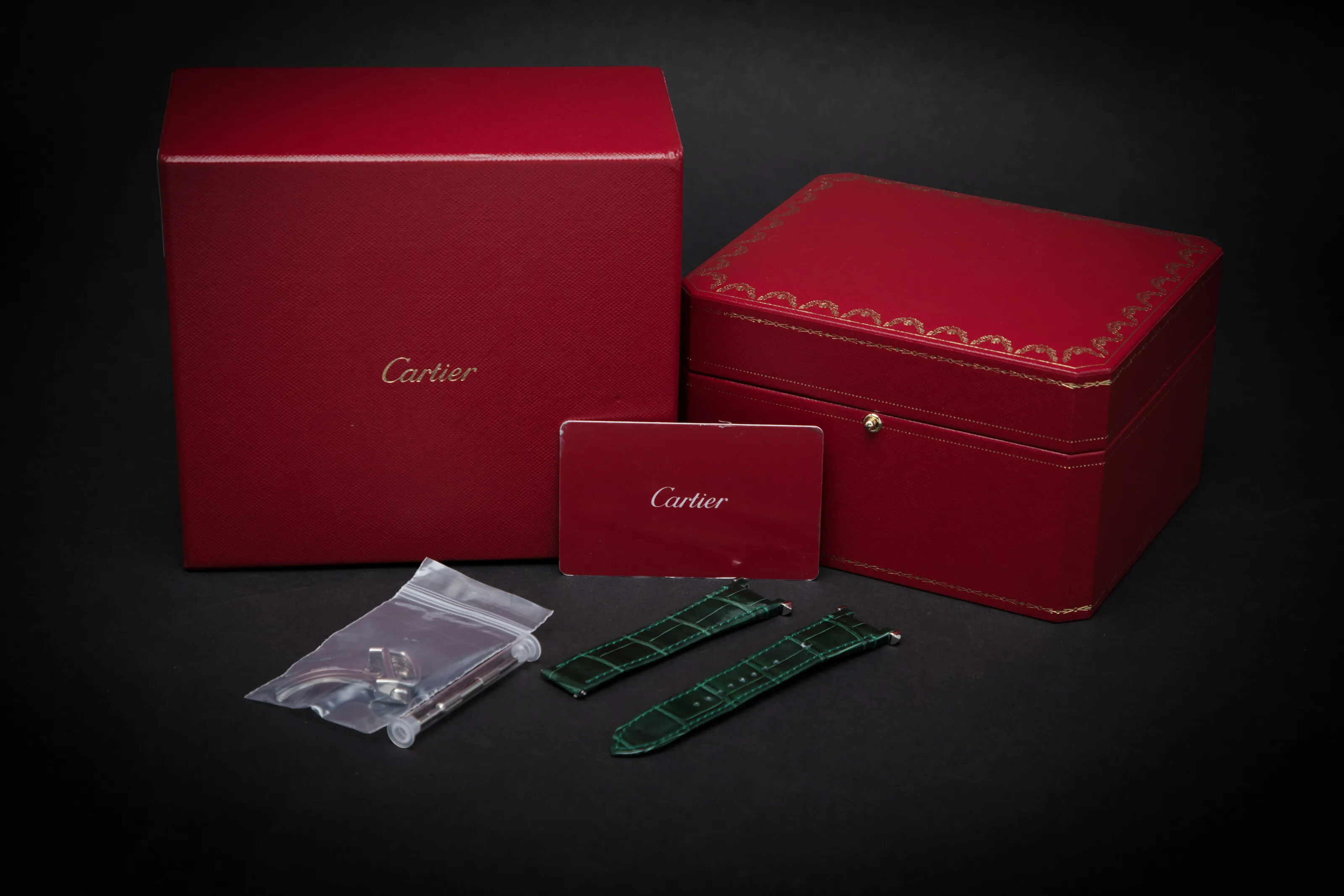 Cartier Pasha WSPA0022 41mm Stainless steel Green 2