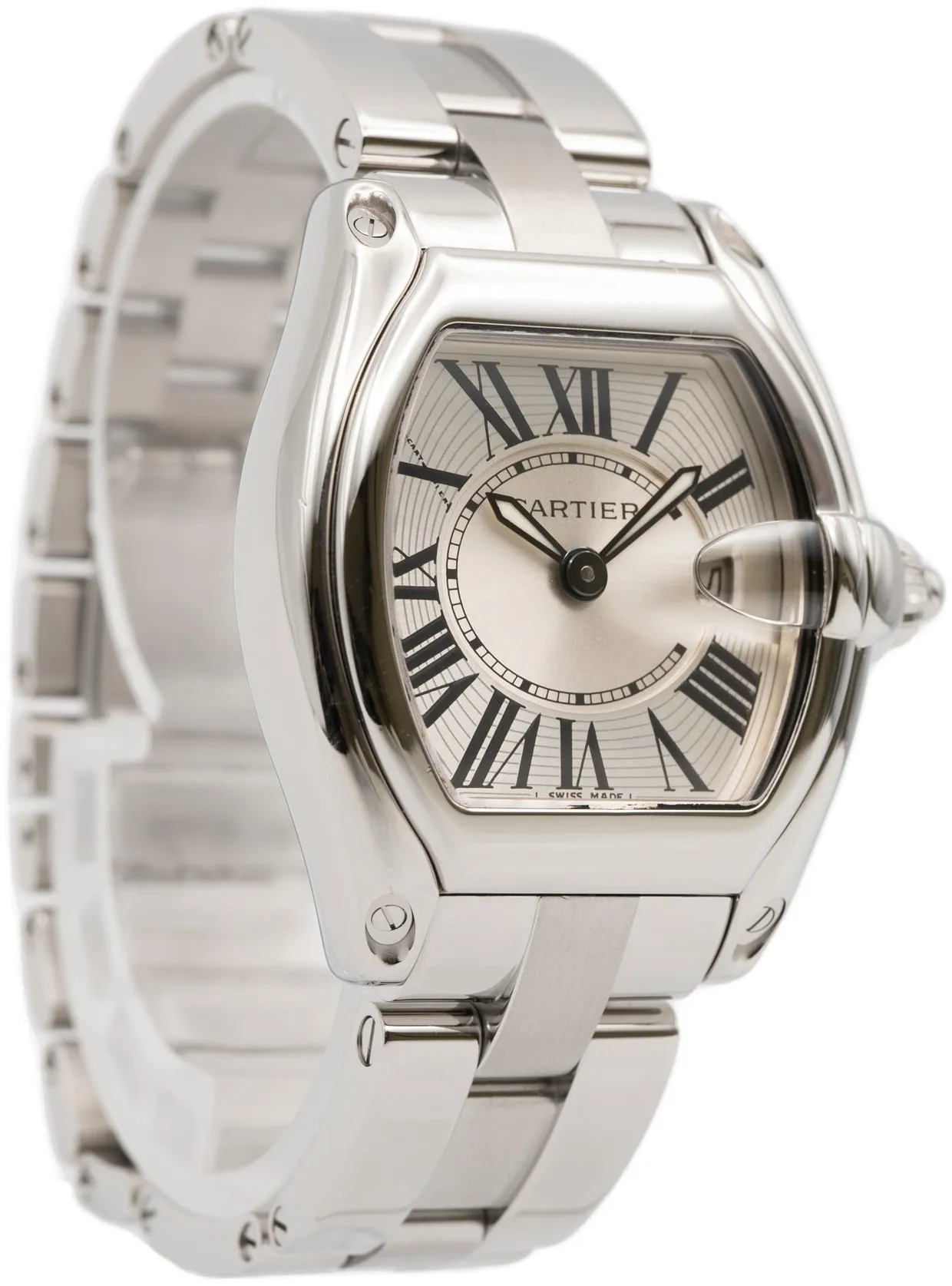 Cartier Roadster W62016V3 32mm Stainless steel Silver 6