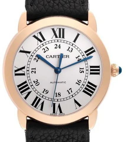 Cartier Ronde de Cartier W2RN0008 36mm Yellow gold and Stainless steel Silver