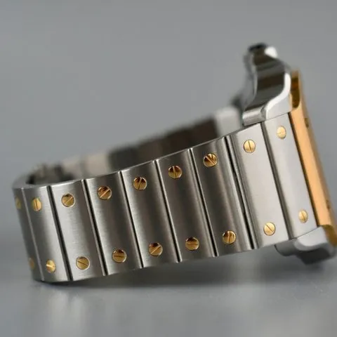 Cartier Santos W2SA0008 43.3mm Yellow gold and Stainless steel Silver 4