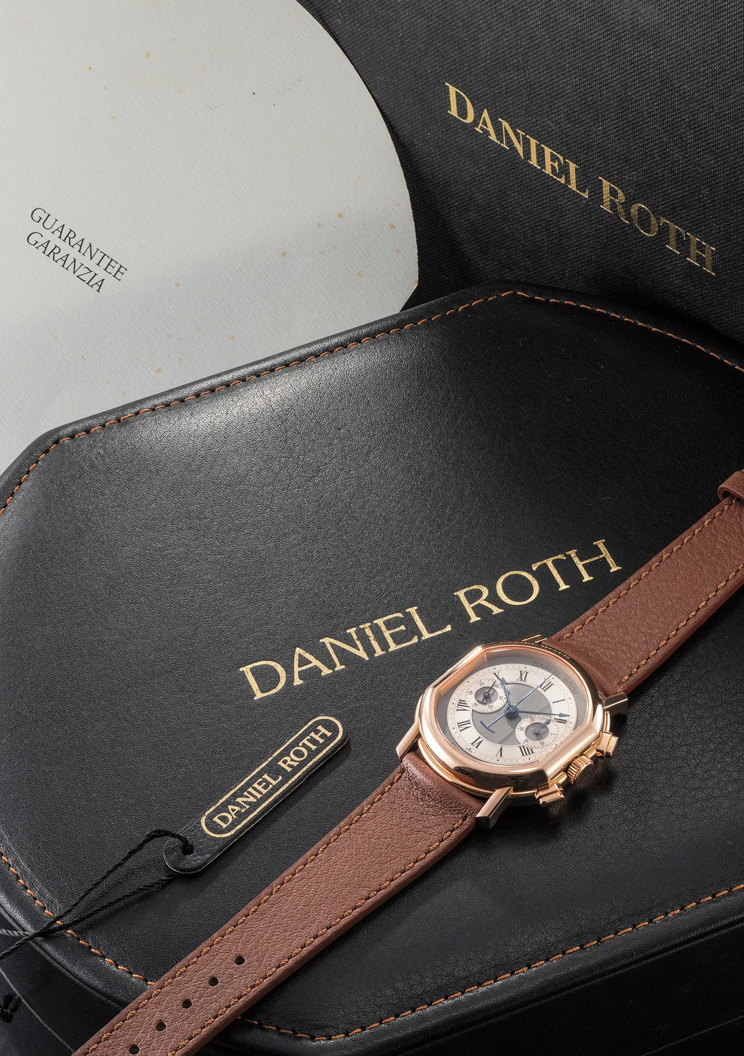 Daniel Roth BB 2147 38mm Rose gold Guilloché 1