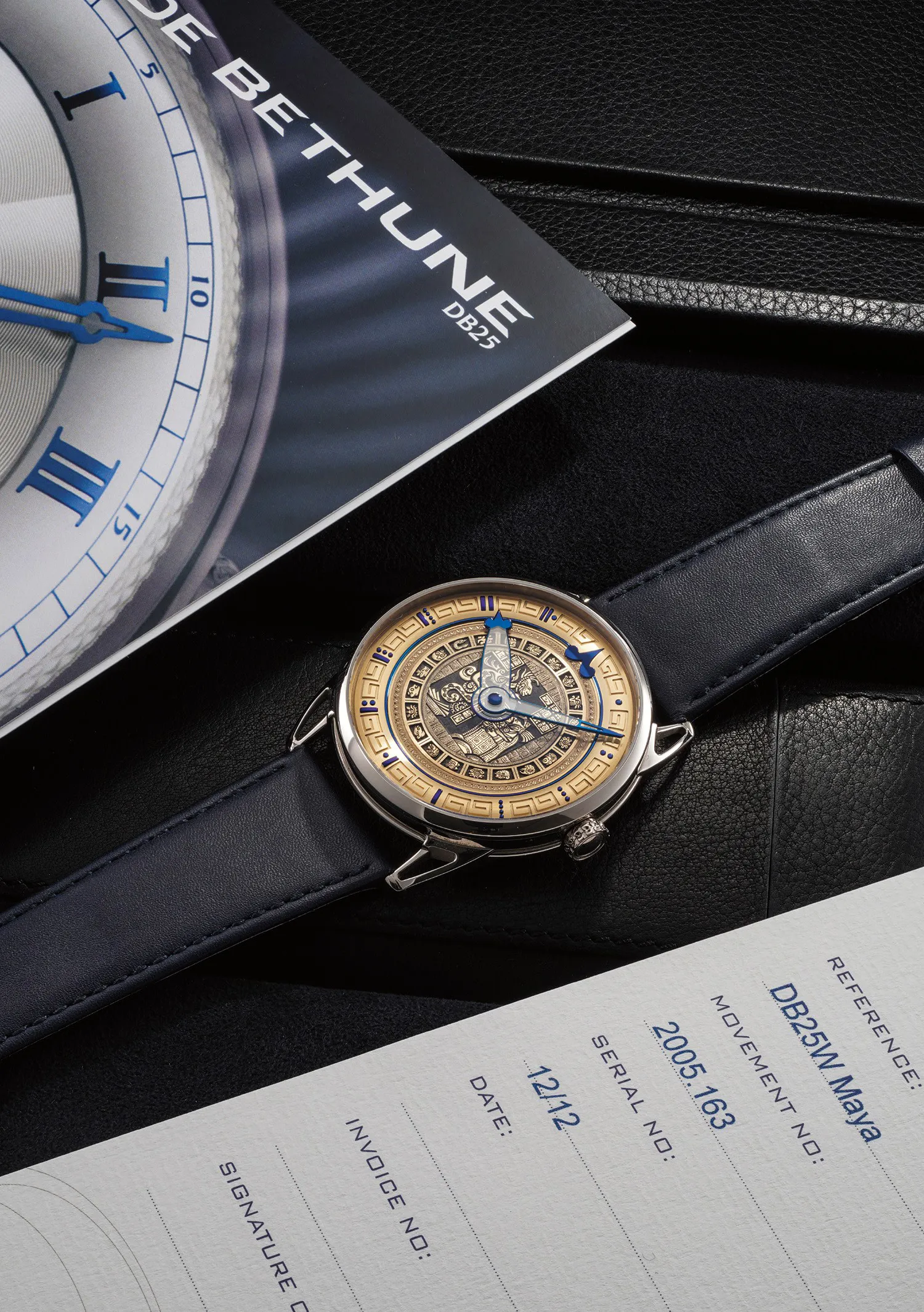 De Bethune DB25 Maya DB25W Maya 44mm White gold Yellow gold 1