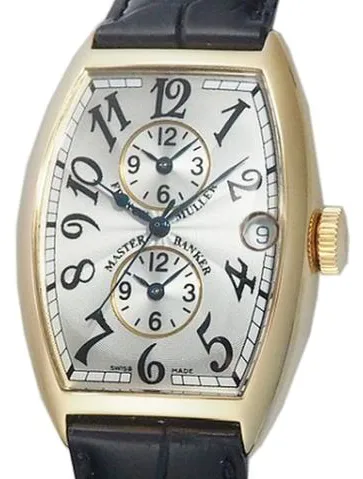 Franck Muller Master Banker 5850 MB 45mm Yellow gold Silver