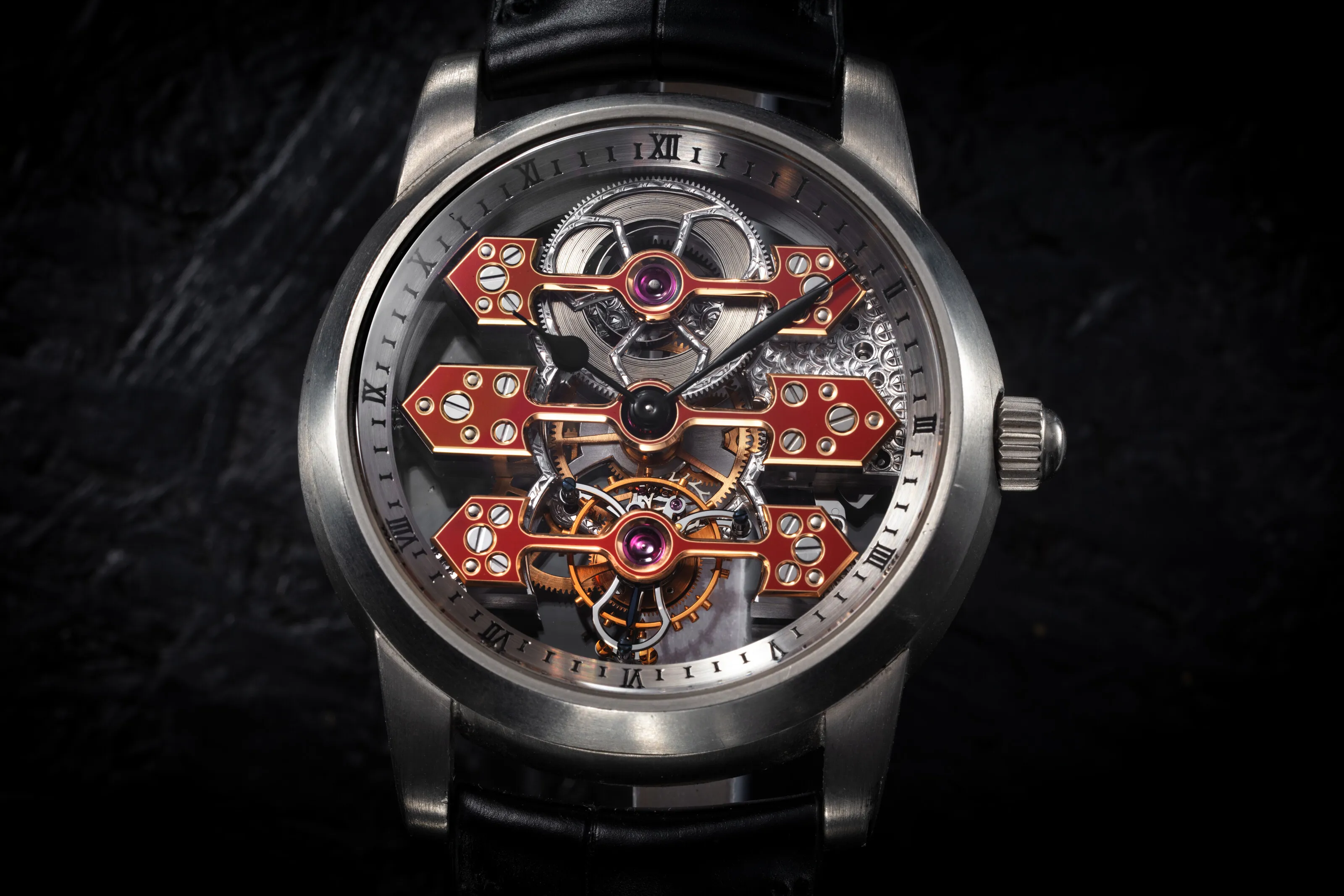 Girard-Perregaux 99050S0.21.000 39mm Titanium Skeletonized 1