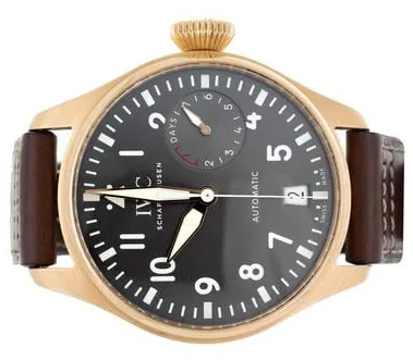 IWC Big Pilot IW500917 46.2mm Rose gold Gray 1