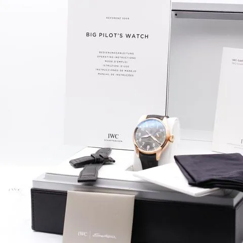 IWC Big Pilot IW500917 46mm Rose gold Gray 3