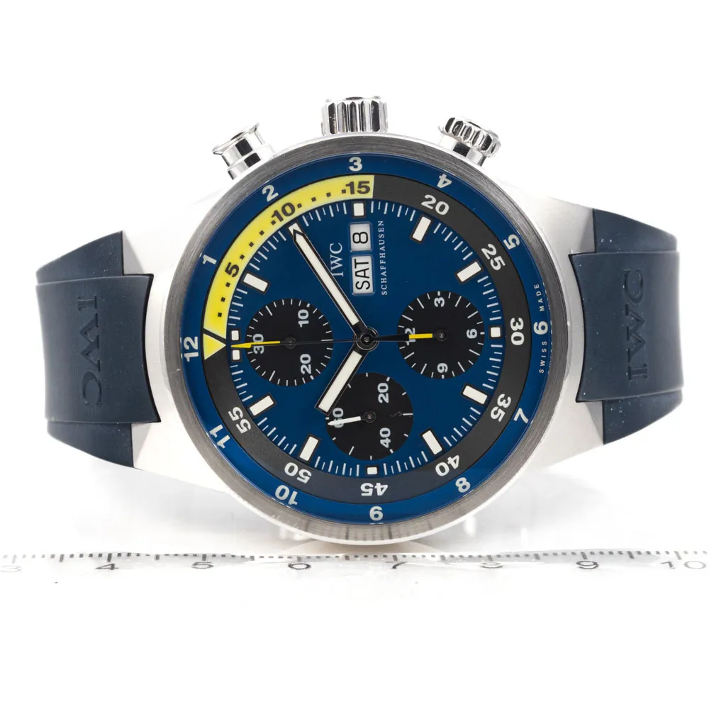 IWC Aquatimer Cousteau Divers IW378203 43mm Stainless steel Blue 2