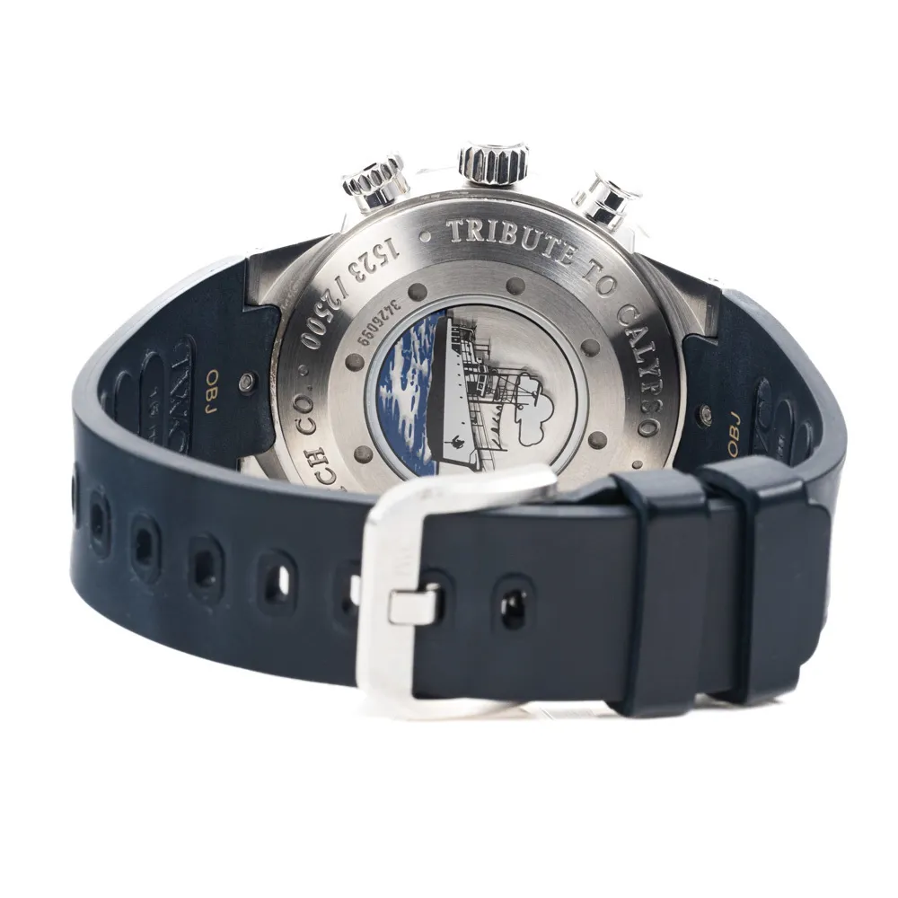 IWC Aquatimer Cousteau Divers IW378203 43mm Stainless steel Blue 4