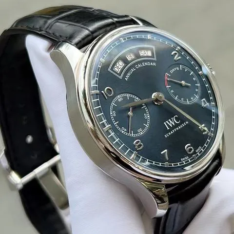 IWC Portugieser IW503502 44mm Stainless steel Blue 1