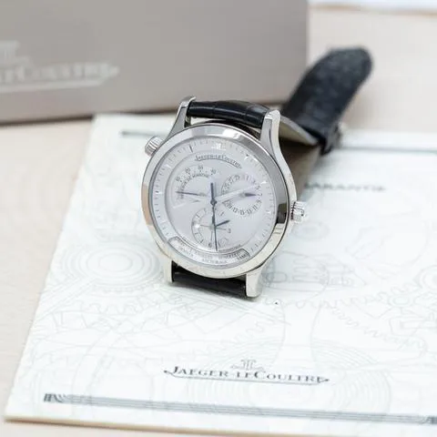 Jaeger-LeCoultre Master 142.3.92 38mm White gold Silver 1