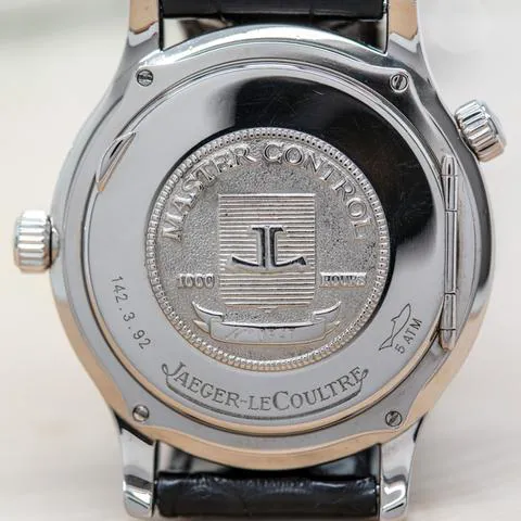 Jaeger-LeCoultre Master 142.3.92 38mm White gold Silver 3